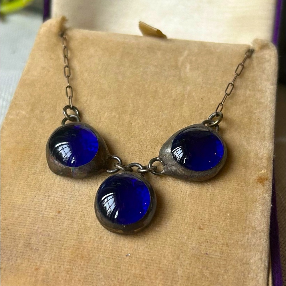Antique Sterling Gripioix Necklace